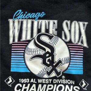Chicago White Sox 1993 Al West Division Champions Crewneck Size XL
